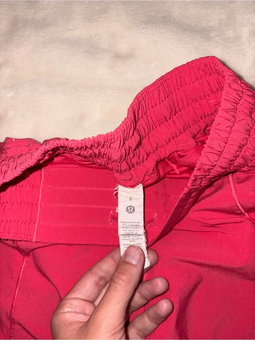 lululemon athletica lipgloss pink
